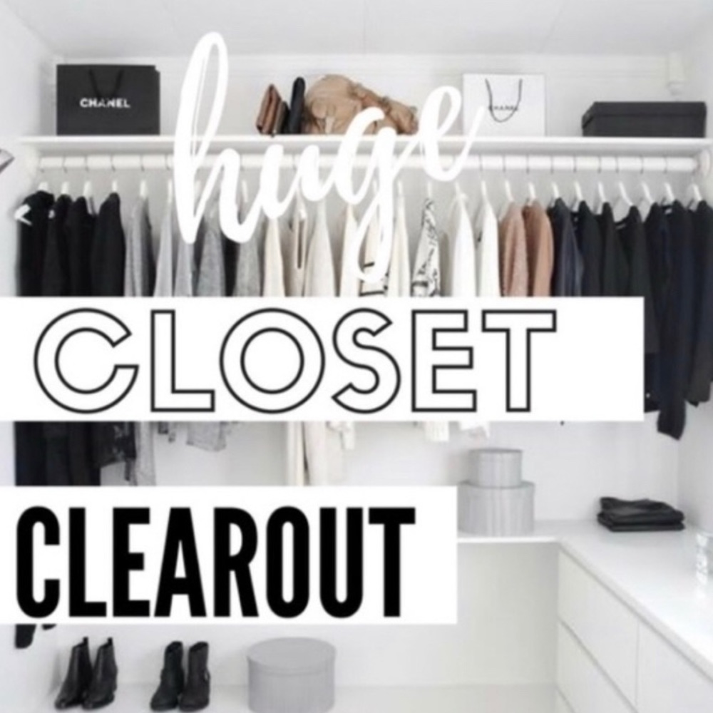 CLOSET CLEAROUT!